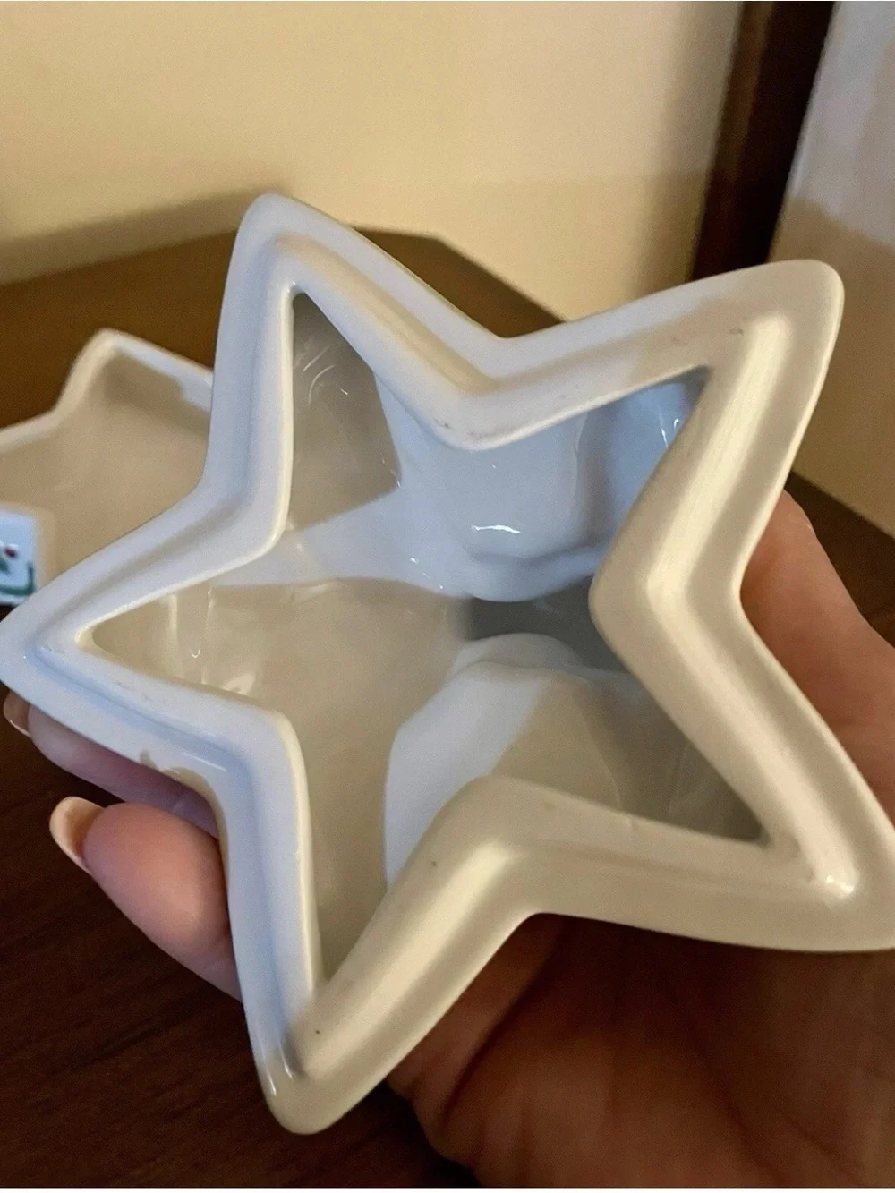 Fitz and Floyd porcelain star